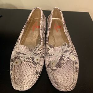Snakeskin driver Mocs